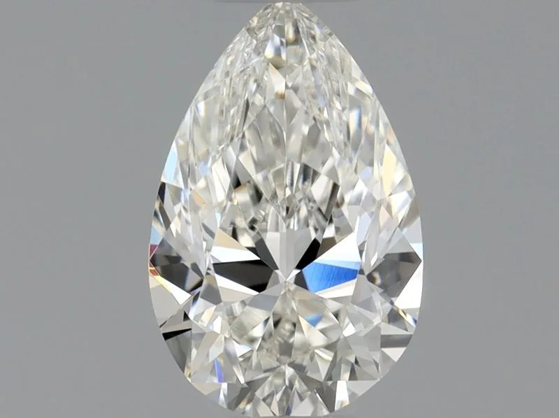 0.42ct PEAR H VVS2 Natural diamond