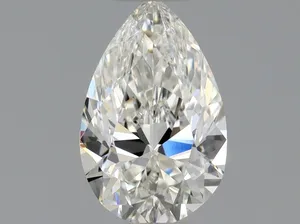 0.42ct PEAR H VVS2 Natural diamond