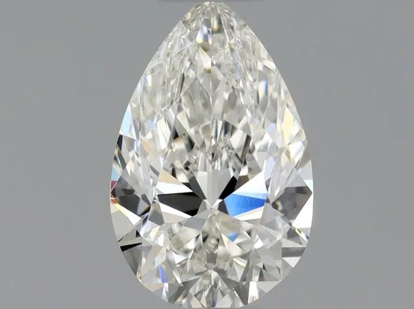 0.42ct PEAR H VVS2 Natural diamond