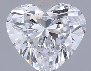 1.04ct HEART D VVS1 Lab diamond