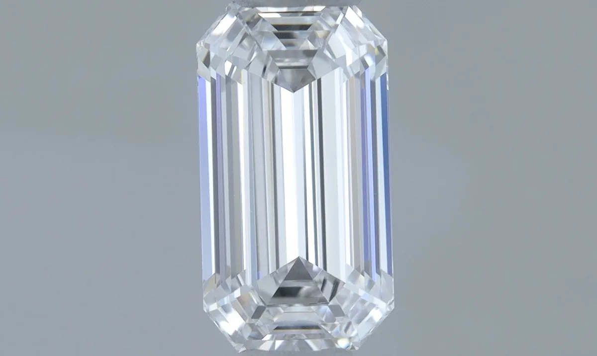 0.50ct EMERALD D VVS2 Natural diamond