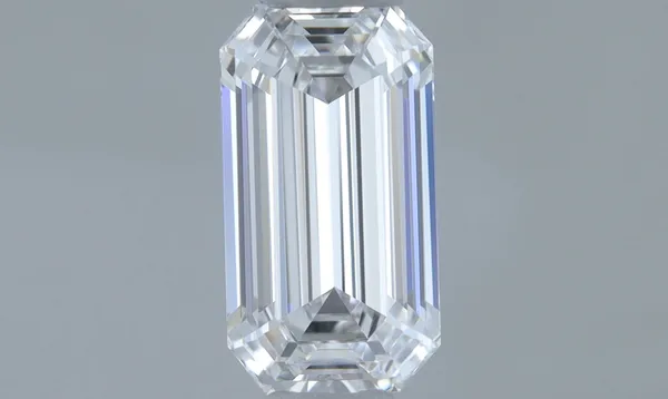 0.5ct EMERALD D VVS2 Natural diamond
