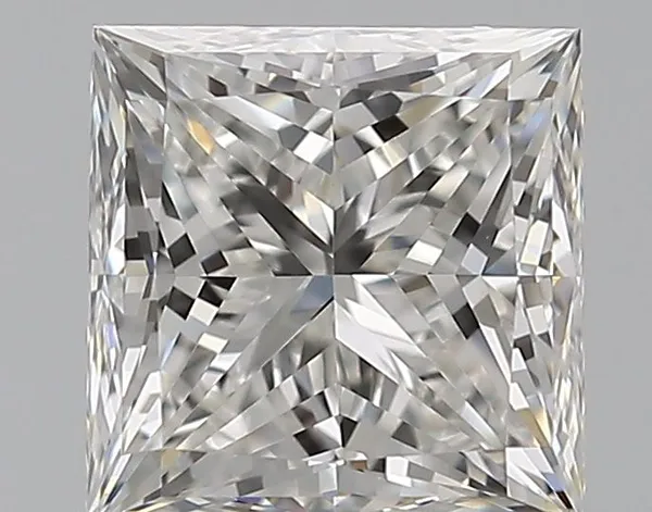 0.71ct PRINCESS G VVS2 Natural diamond