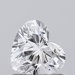 0.71ct HEART D VVS2 Lab diamond