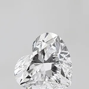 1.08ct HEART D VVS1 Lab diamond