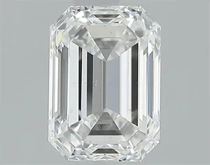 0.55ct EMERALD F SI1 Natural diamond