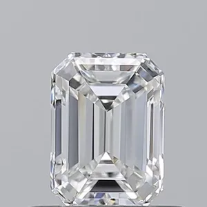 0.6ct EMERALD F VS1 Natural diamond