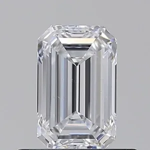 0.62ct EMERALD D VS2 Natural diamond