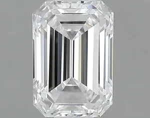 0.43ct EMERALD E VVS1 Natural diamond