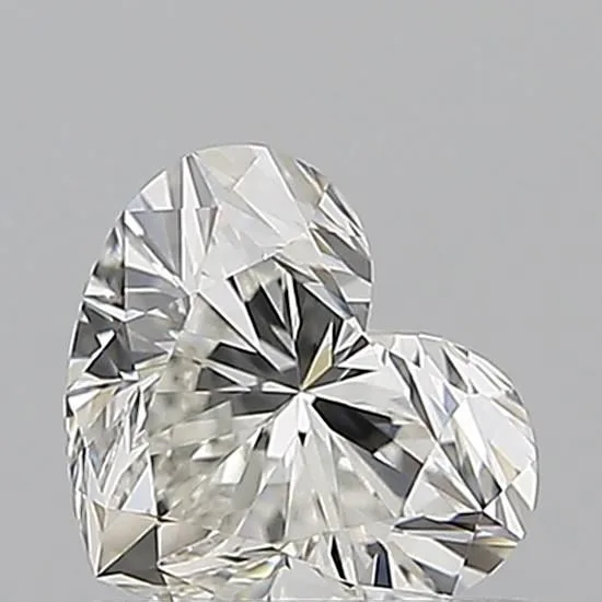 0.71ct HEART H VVS2 Natural diamond