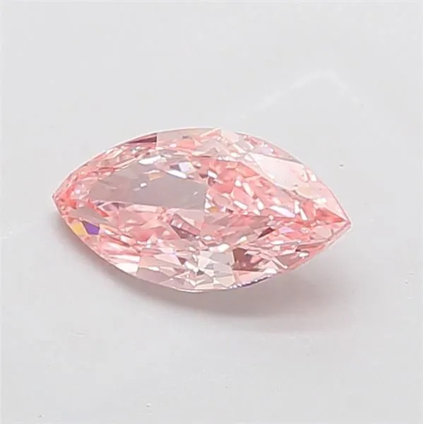 1.54ct MARQUISE Fancy Vivid Pink VS1 Coloured Lab diamond