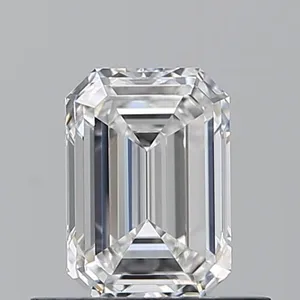 0.6ct EMERALD D VVS1 Natural diamond