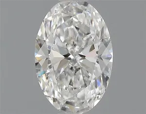 0.62ct OVAL F SI2 Natural diamond
