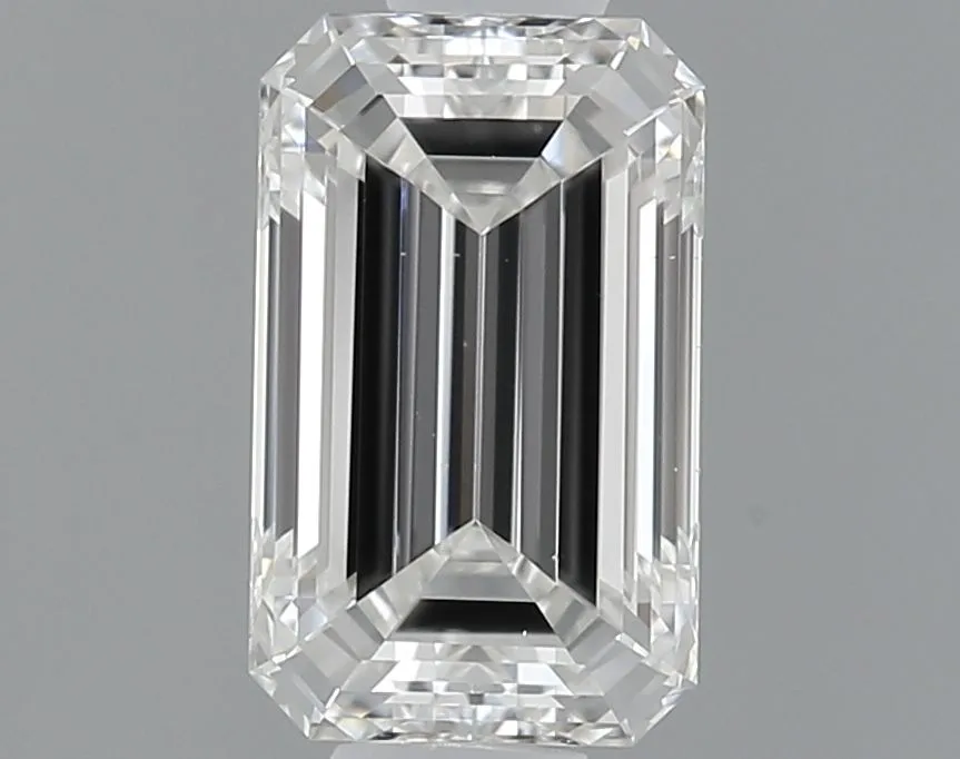 0.71ct EMERALD F VS1 Natural diamond