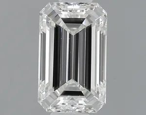 0.71ct EMERALD F VS1 Natural diamond