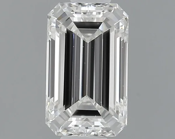 0.71ct EMERALD F VS1 Natural diamond