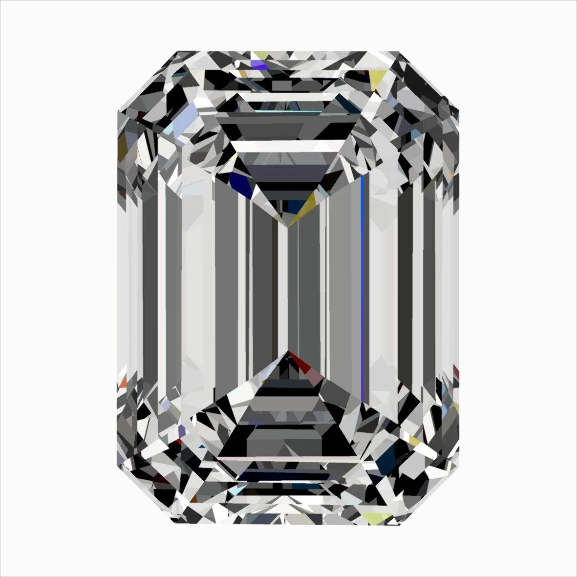 0.30ct EMERALD H VS2 Natural diamond