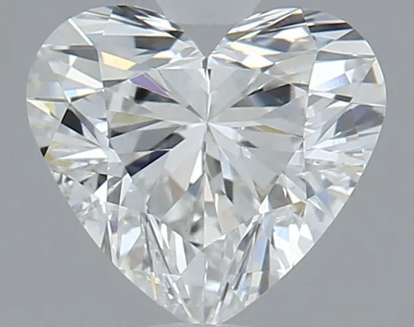 0.6ct HEART F VS2 Natural diamond