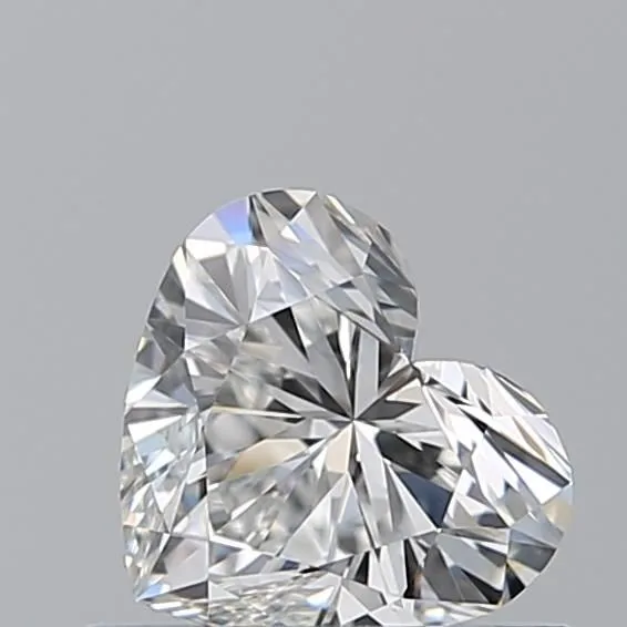 0.53ct HEART F VVS1 Natural diamond