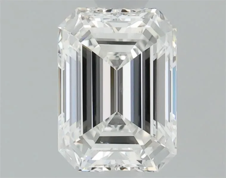 0.50ct EMERALD F VS2 Natural diamond
