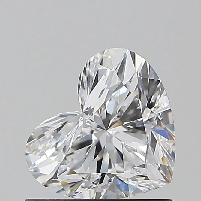 0.81ct HEART D VS1 Natural diamond