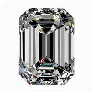 0.4ct EMERALD D VVS1 Natural diamond