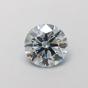1.07ct ROUND Fancy Blue VS2 Coloured Lab diamond