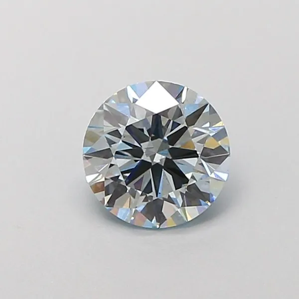 1.07ct ROUND Fancy Blue VS2 Coloured Lab diamond