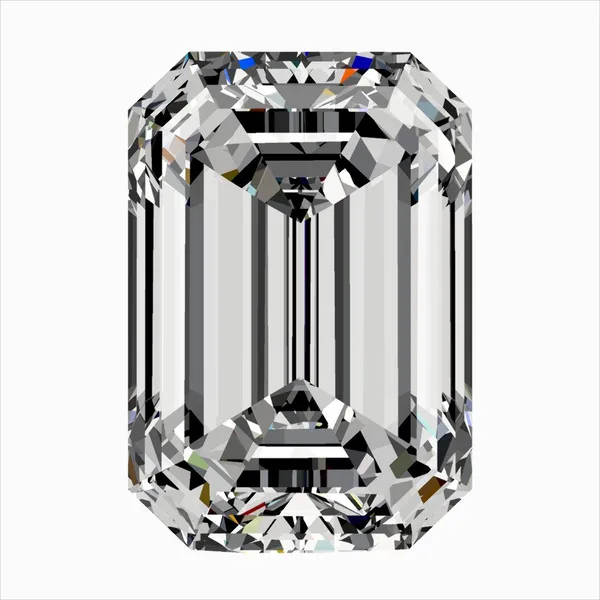 0.46ct EMERALD G IF Natural diamond