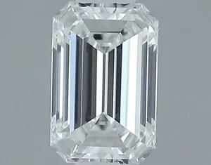 0.31ct EMERALD F VVS2 Natural diamond