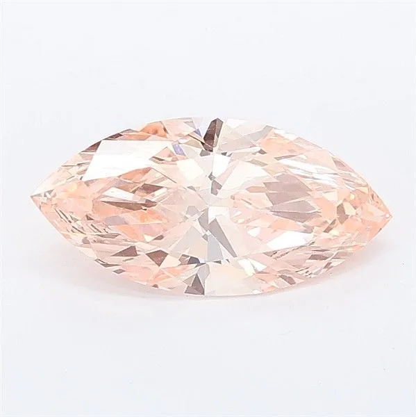 1.09ct MARQUISE Fancy Vivid Pink VVS2 Coloured Lab diamond