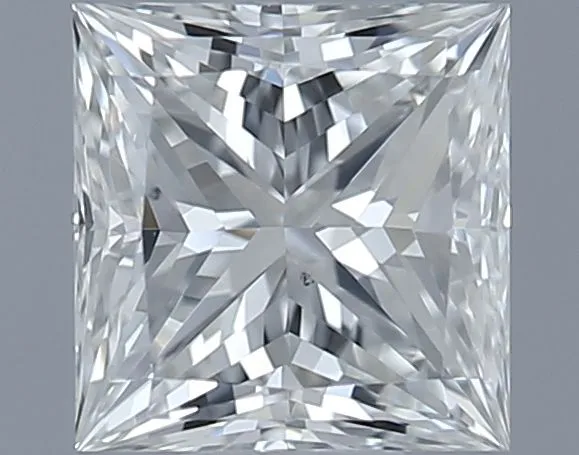 0.53ct PRINCESS H VS2 Natural diamond
