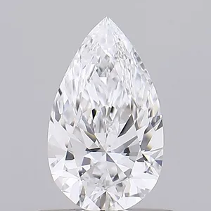 0.53ct PEAR D VVS1 Lab diamond