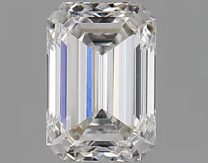 0.5ct EMERALD F VVS2 Natural diamond