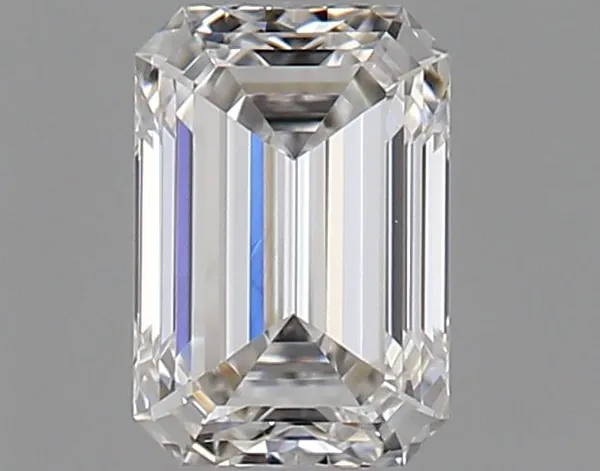 0.5ct EMERALD F VVS2 Natural diamond