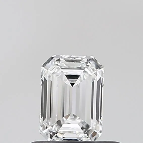 0.53ct EMERALD D VVS2 Lab Grown diamond