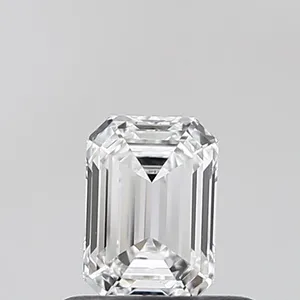 0.53ct EMERALD D VVS2 Lab diamond