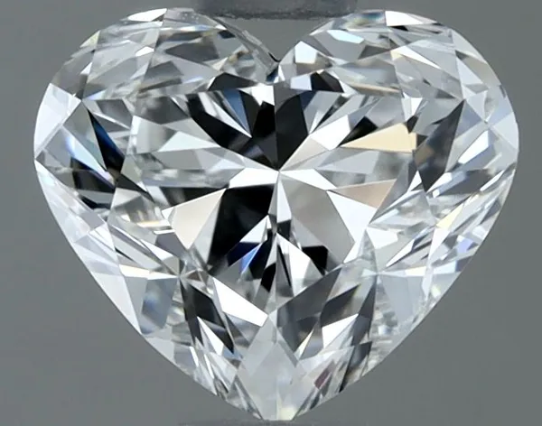1ct HEART F VVS1 Natural diamond