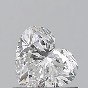 0.7ct HEART F VS2 Natural diamond