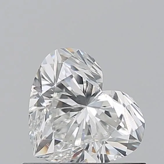 0.7ct HEART F VS2 Natural diamond