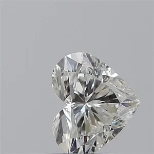 0.9ct HEART H VVS1 Natural diamond