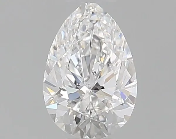 0.3ct PEAR D VVS1 Natural diamond