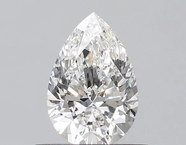 0.5ct PEAR F VS2 Natural diamond