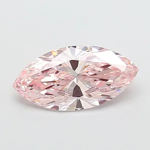 2.01ct MARQUISE Fancy Intense Pink VS1 Coloured Lab diamond