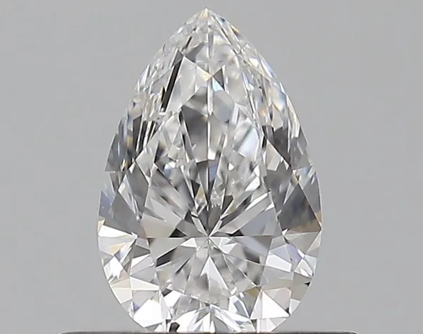 0.4ct PEAR D VVS1 Natural diamond