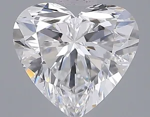 1.06ct HEART D VVS1 Lab diamond