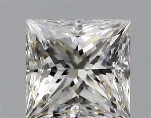 0.91ct PRINCESS G VVS2 Natural diamond