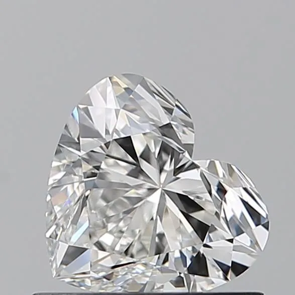0.71ct HEART G VVS1 Natural diamond