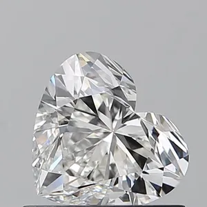 0.71ct HEART G VVS1 Natural diamond