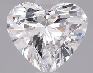 1.04ct HEART D VVS1 Lab diamond